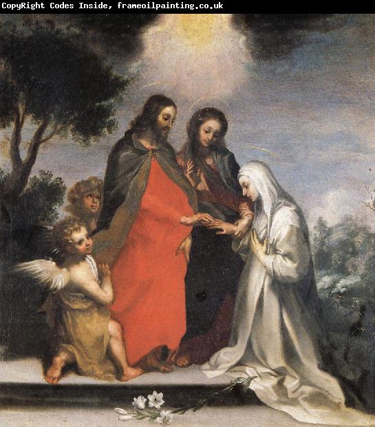 Francesco Vanni The Mystic Marriage of St.Catherine of Siena